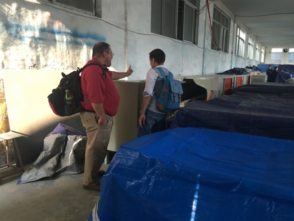 US customer acceptance of automotive interior parts flocking equipment