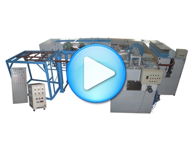 Three-dimensional automatic flocking line video