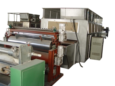 Coil flocking line