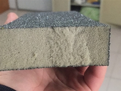 Sponge sand block